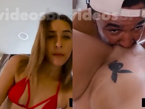 Ninfeta peitudinha leva rola com tudo do moreno