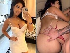 Puta do Onlyfans transando gostoso de quatro