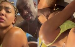 Mulata ninfeta empinando o rabo e levando rola grossa de quatro até gozar gostoso