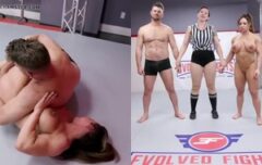 Marombada fode com lutador de mma no ringue em meio à luta