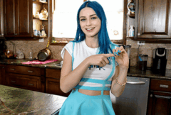 Novinha linda no sexo forte dando sua bucetinha