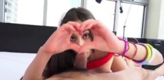 Novinha tesuda se deliciou no caralho dele