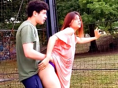 Ruivinha safada de 20 anos transando no parque Ibirapuera em SP